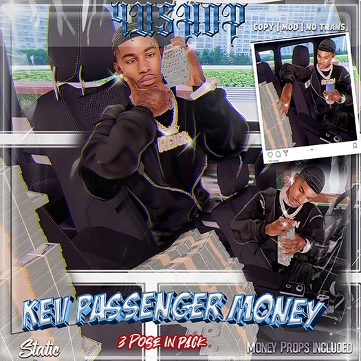 4UShop- Kev Passenger Money PosePack