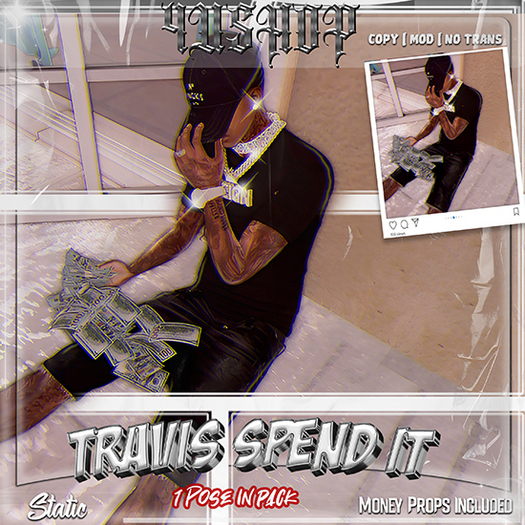 4UShop- Travis Spend It Pose