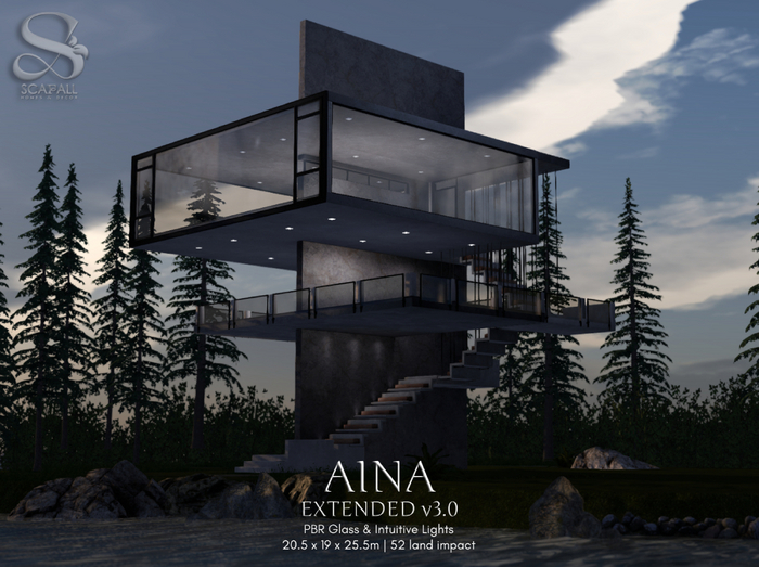-  Scafall x Tafler - AINA Extended v3.0 [PBR Glass + Lights]
