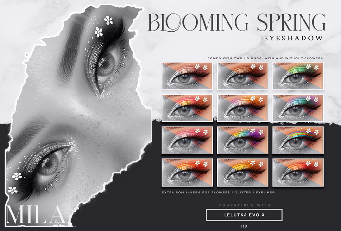 .MILA. BloomingSpring Eyeshadow [EvoX HD/BOM] DEMO