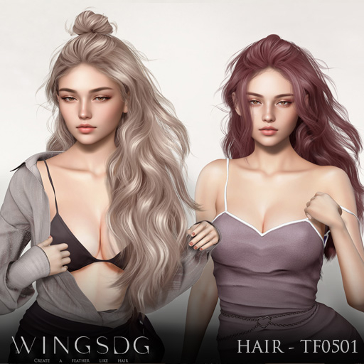 WINGS-HAIR-TF0501 Blondes & Reds (Pack)