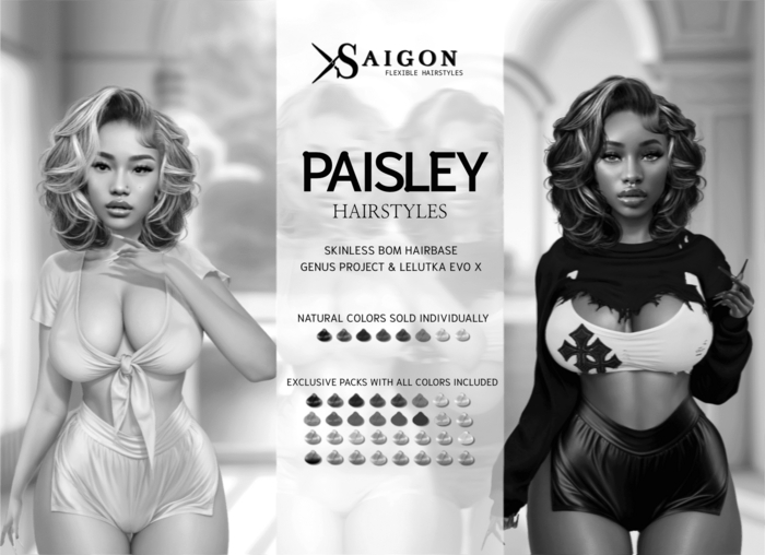 SaiGon - "  Paisley Hairstyles " DEMO