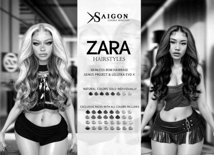SaiGon - "  Zara Hairstyles " DEMO