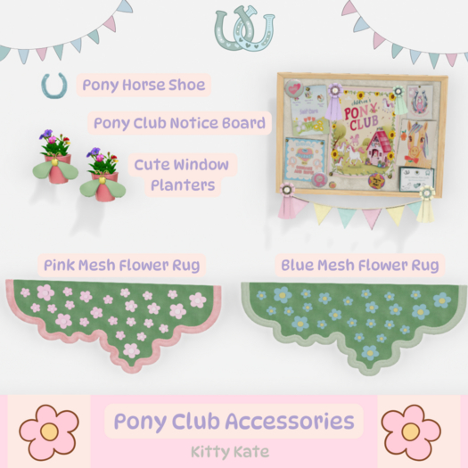 {KK} Pony Club Decor Accesory Pack 