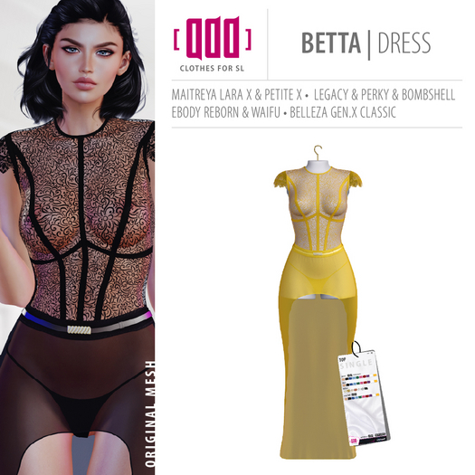 [ADD] Betta Dress - Yellow