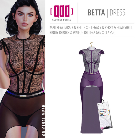 [ADD] Betta Dress - Violet