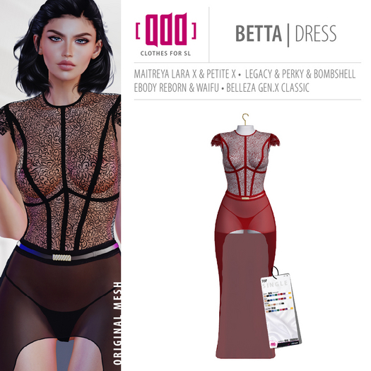 [ADD] Betta Dress - Red