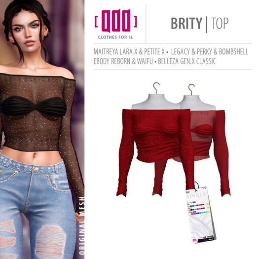 [ADD] Brity Top - Red