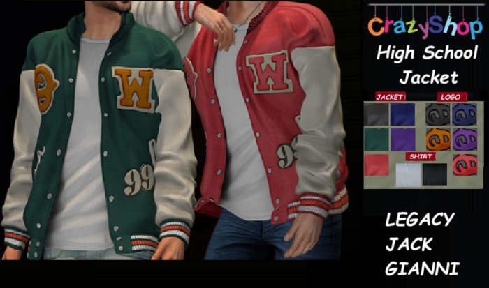 Crazy High School Jacket