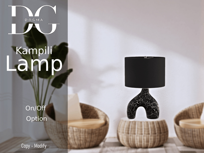 [Dogma] Kampili Black Lamp 
