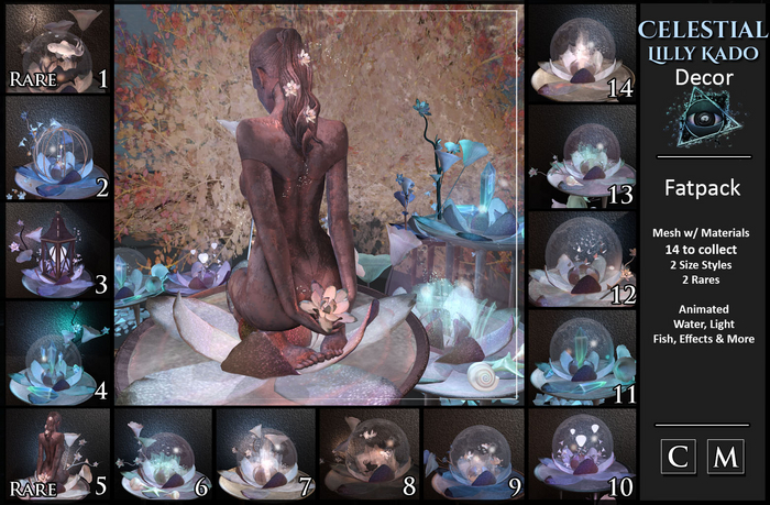 Celestial Lilly Kado Decor // CM Fatpack
