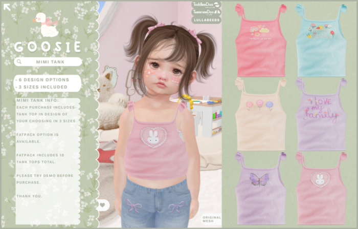 Goosie - Mimi Tank - Demo - Unpack