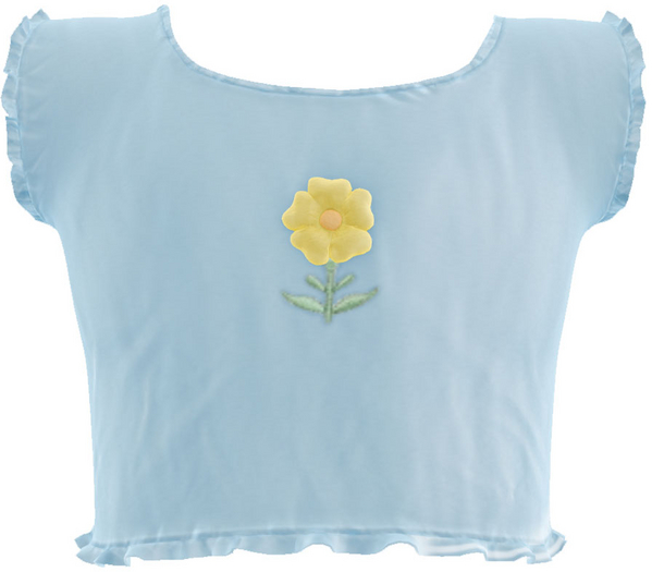 Goosie - Delilah Top - Blue - Unpack