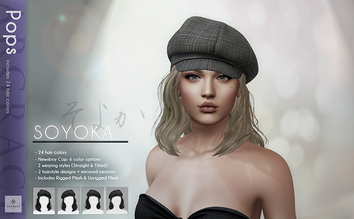 *ARGRACE* Newsboy Cap #SOYOKA - Pops