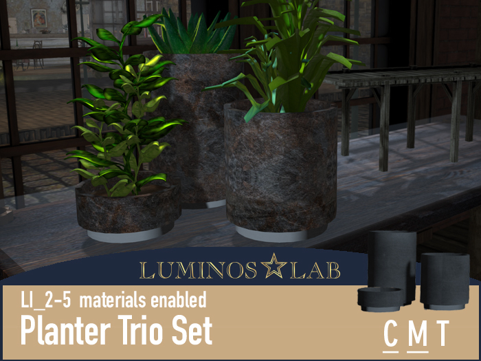 LL Planter Trio Set