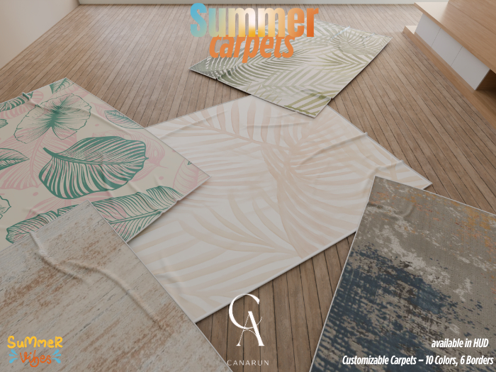 Summer Carpets Set - CANARUN - (Rezzme)