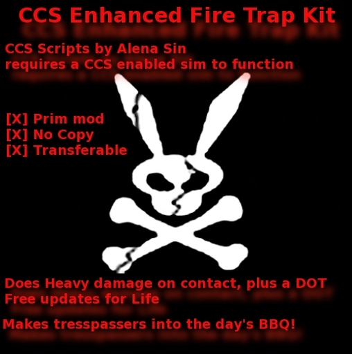 Alena's CCS enhanced Fire Trap
