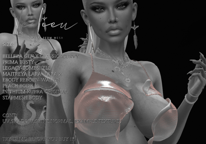 **LeLi**211**Top **FULL PERM MESH**DEMO