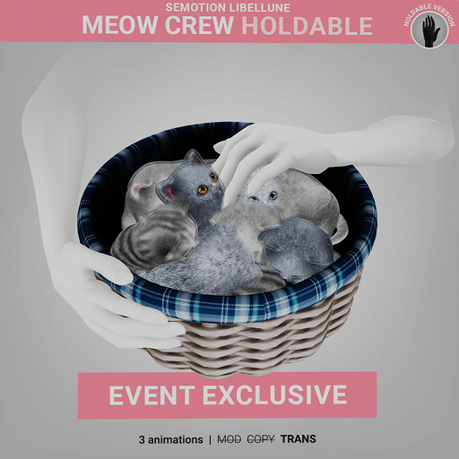 SEmotion Libellune Meow Crew Holdable EXCLUSIVE