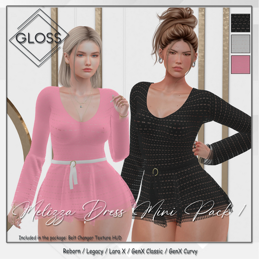 *Gloss* Melizza Dress Pack 1
