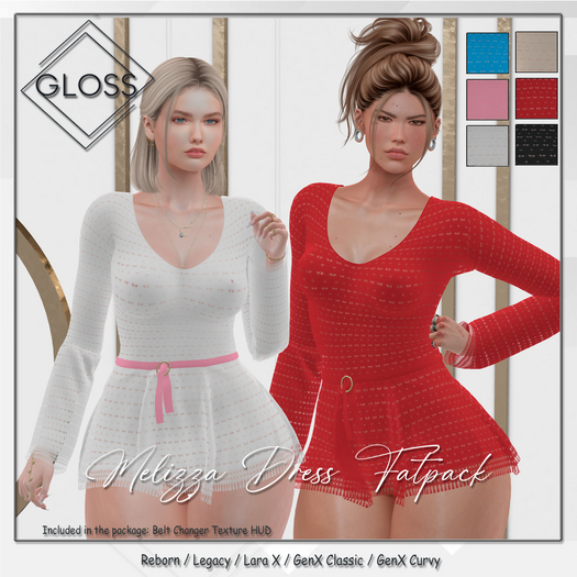 *Gloss* Melizza Dress Fatpack