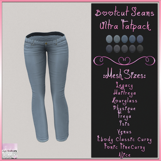 Bootcut Jeans Ultra Fatpack