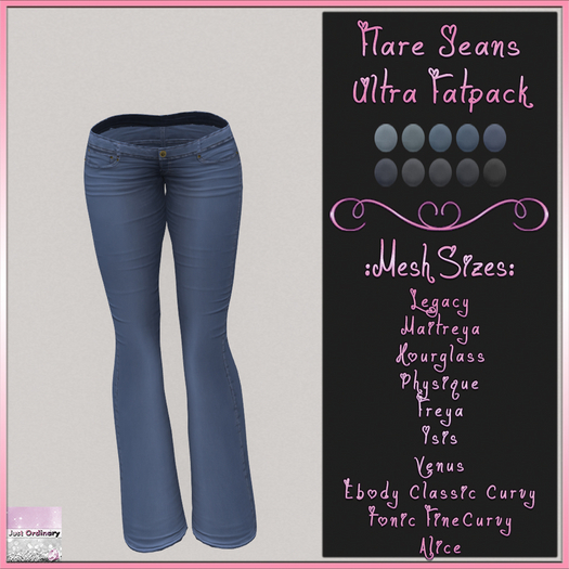 Flare Jeans Ultra Fatpack