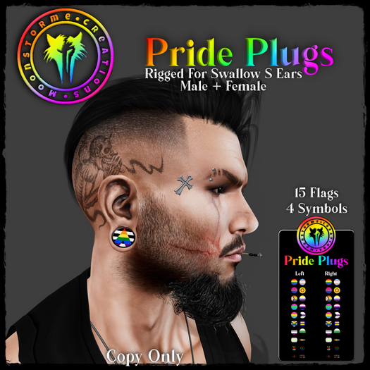 [M] Pride Plugs