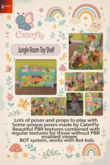 CF Jungle room toy shelf for toddlers