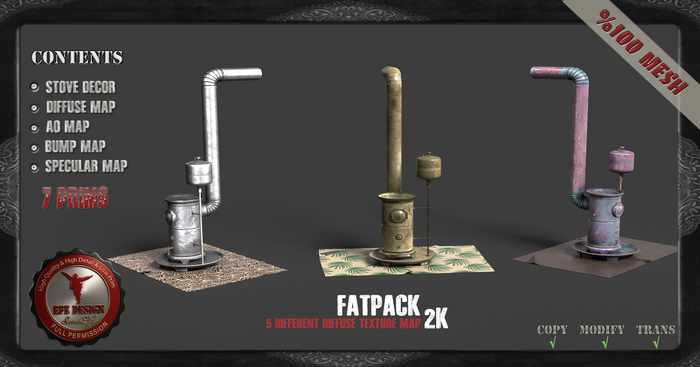 (Efe Design) Stove Decor Fatpack Fullperm 