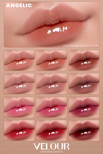 VELOUR "ANGELIC" FADED LIPSTICK