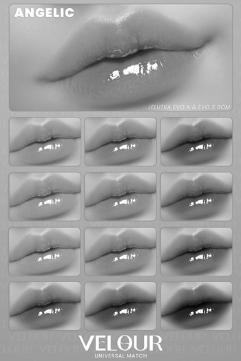 VELOUR "ANGELIC" FADED LIPSTICK DEMO