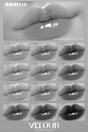VELOUR "ANGELIC" LIPSTICK DEMO