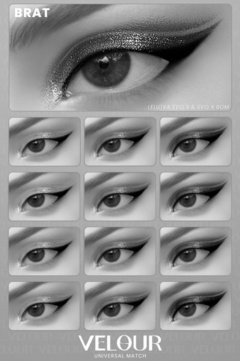 VELOUR "BRAT" EYESHADOW DEMO