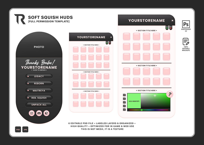 [TR] Soft Squish HUD