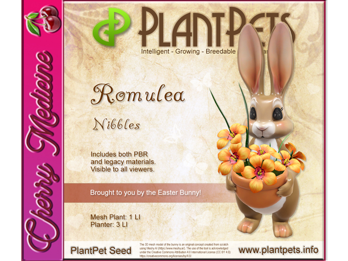 PlantPet Seed [Romulea *Nibbles*]