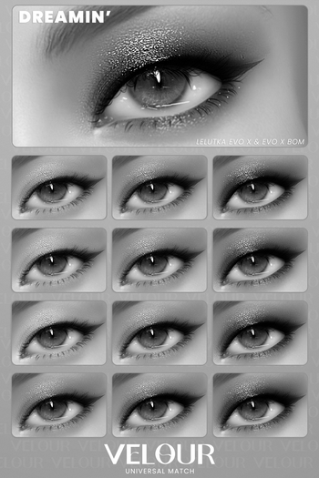 VELOUR "DREAMIN'" EYESHADOW DEMO