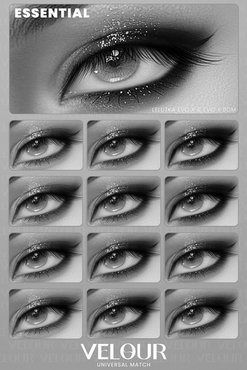 VELOUR "ESSENTIAL" EYESHADOW DEMO