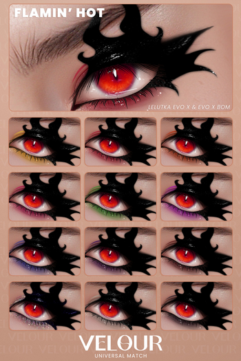 VELOUR "FLAMIN HOT" EYESHADOW