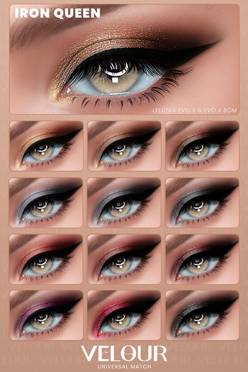 VELOUR "IRON QUEEN" EYESHADOW
