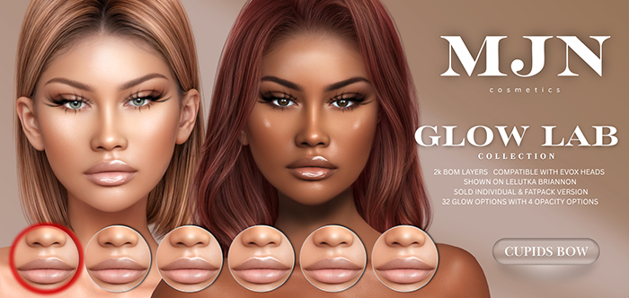 [MJN] Glow Lab - CUPIDS BOW - Style 1 {EVOX-BOM}