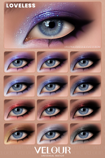 VELOUR "LOVELESS" EYESHADOW