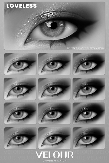 VELOUR "LOVELESS" EYESHADOW DEMO