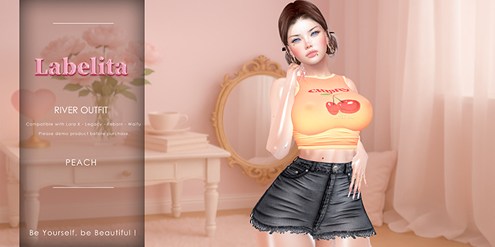 [LABELITA] River Outfit Peach