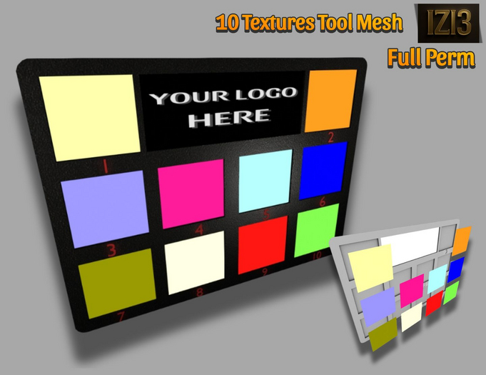 10 Textures Tool Mesh _ Full Perm