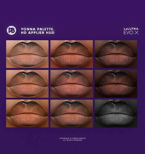 PURPLE X LeL EvoX - Yonna Lippie Collection.
