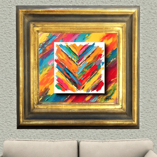 Oil Painting Old Fashioned JPython Boho #01