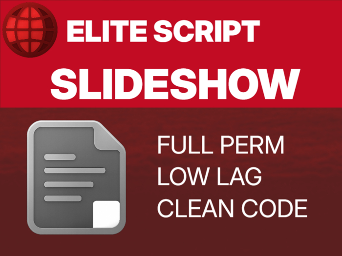 Slideshow Script FULL PERM TexturePulse  