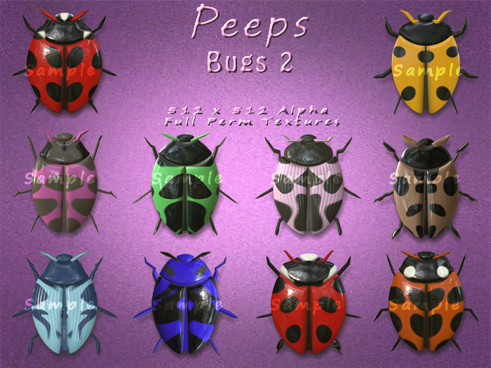 Peeps Textures Bugs 2