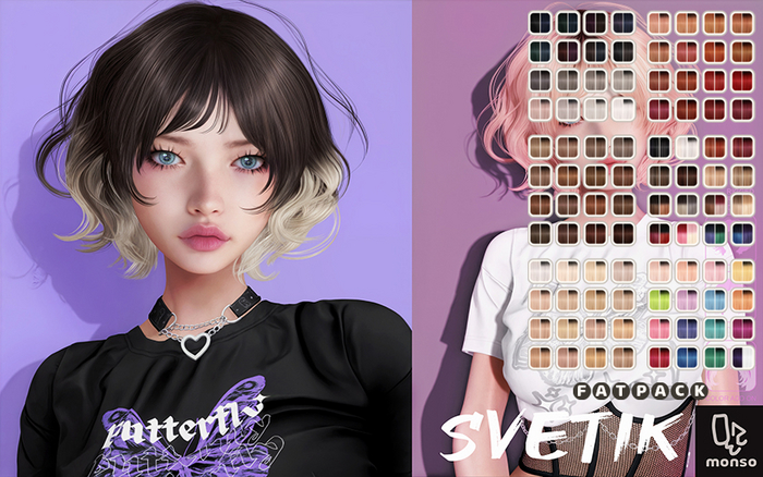 [monso] Svetik Hair /Fatpack